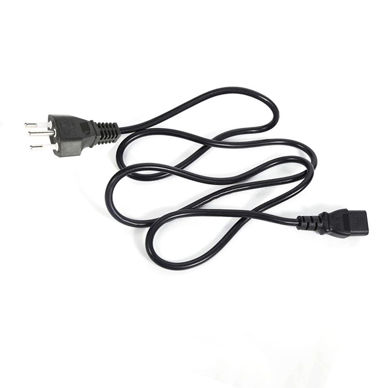 巴西三芯D16插头电源线