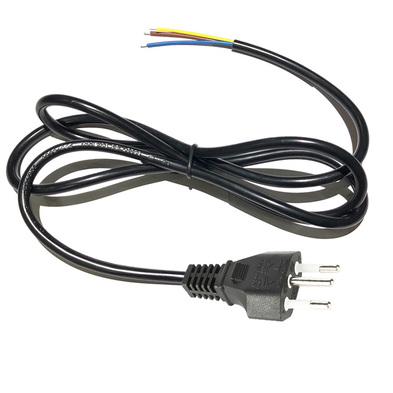 瑞士三芯D13A插头电源线